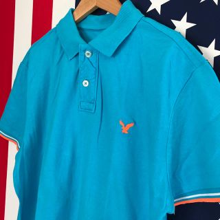 アメリカンイーグル(American Eagle)のUSA古着 アメリカンイーグル ポロシャツ M(ポロシャツ)