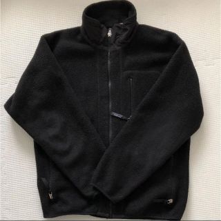 パタゴニア(patagonia)のpatagonia パタゴニア フリース 黒(ブルゾン)