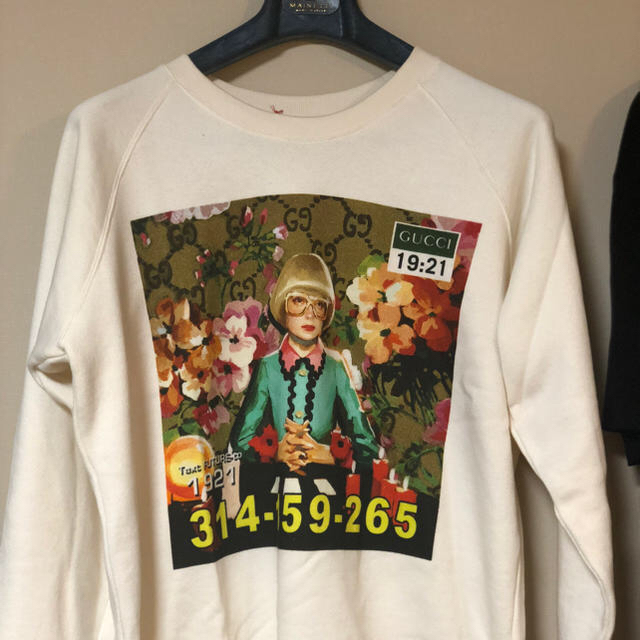 独特な 【送料無料】 Gucci - アイボリー トレーナー スウェットシャツ