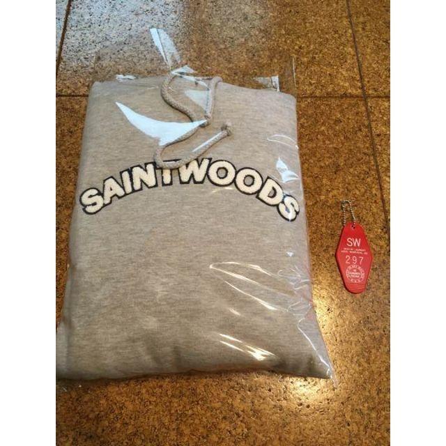 Mサイズ SAINTWOODS Chenille Patch Hoodie