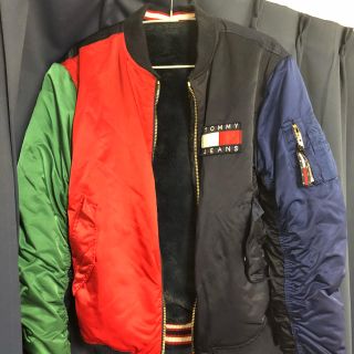 TOMMY HILFIGER - TOMMY JEANS ボンバージャケット ma1 M