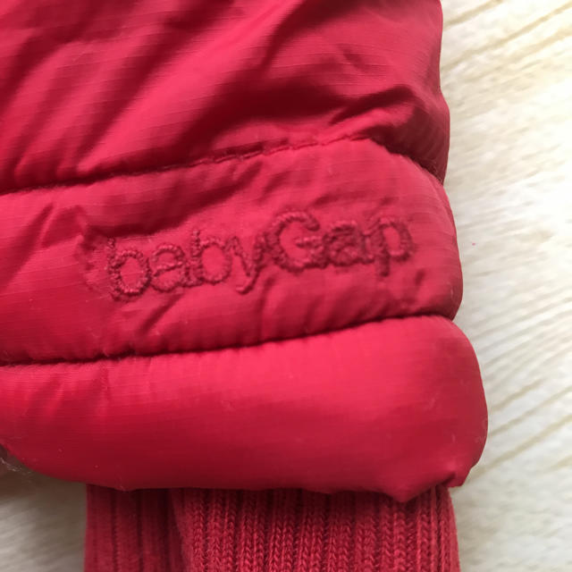 babyGAP(ベビーギャップ)の美品 ベビー ダウンジャケット キッズ/ベビー/マタニティのベビー服(~85cm)(ジャケット/コート)の商品写真