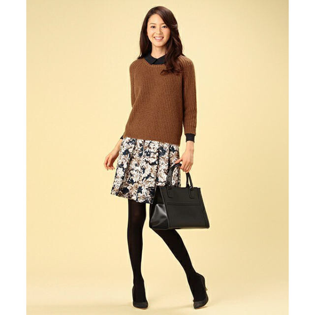 Demi-Luxe BEAMS(デミルクスビームス)の美品 デミルクスビームス  花柄スカート レディースのスカート(ひざ丈スカート)の商品写真