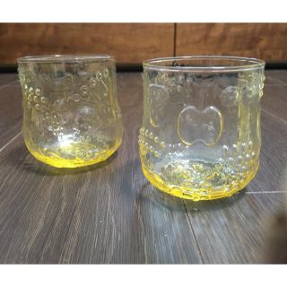 イッタラ(iittala)のイッタラ ittala フルッタ グラス イエロー 2個セット(食器)