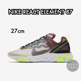 ナイキ(NIKE)の27cm《新品》NIKE REACT ELEMENT 87(スニーカー)