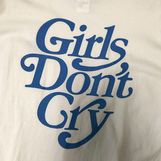 ビームス(BEAMS)のgirls don't cry logo tee blue L (Tシャツ/カットソー(半袖/袖なし))