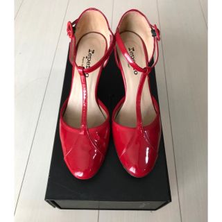 値下げ レペット repetto t-ストラップシューズ 38 結婚式二次会にも
