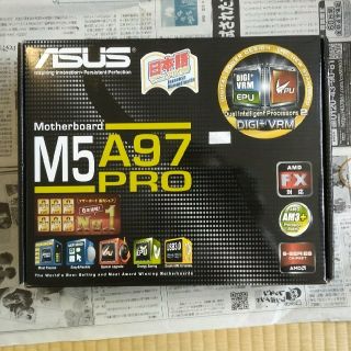 エイスース(ASUS)のASUS M5A97-PRO(AMD AM3+ ※ゆゆ様専用(PCパーツ)