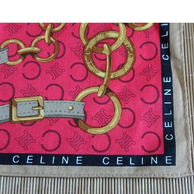 celine(セリーヌ)のCELINE　ハンカチ レディースのファッション小物(ハンカチ)の商品写真