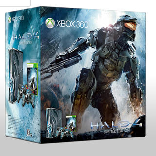 エックスボックス360(Xbox360)のx box halo4 リミテッドエディション 320GB(家庭用ゲーム機本体)