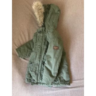 ザラキッズ(ZARA KIDS)のzarababy  モッズコート ミリタリーコート(ジャケット/上着)