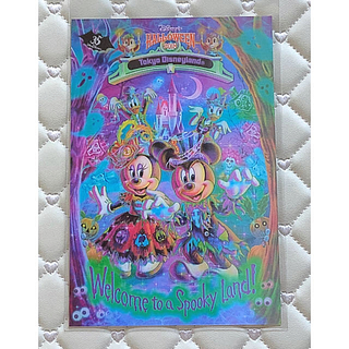 ディズニー(Disney)のディズニー★ハロウィンポストカード2018(キャラクターグッズ)