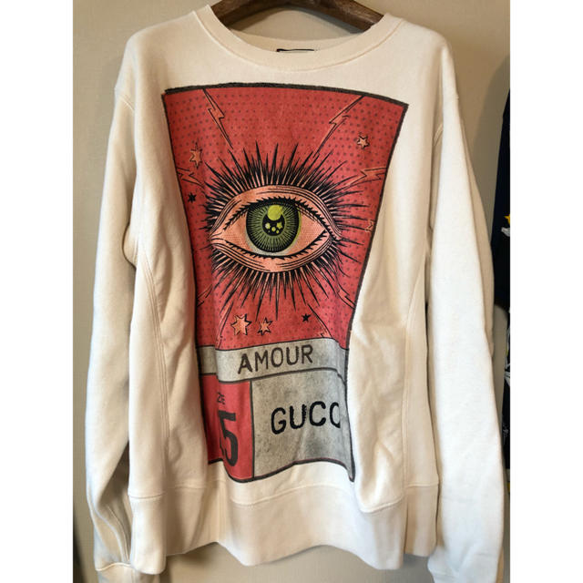 お年玉セール特価】 Gucci トレーナー スウェットシャツ 25 amour eye GUCCI スウェット