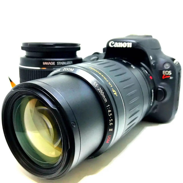 Canon - Canon 望遠レンズ EF 55-200mm 1:4.5-5.6 Ⅱ USM の通販 by yuka.abc's shop