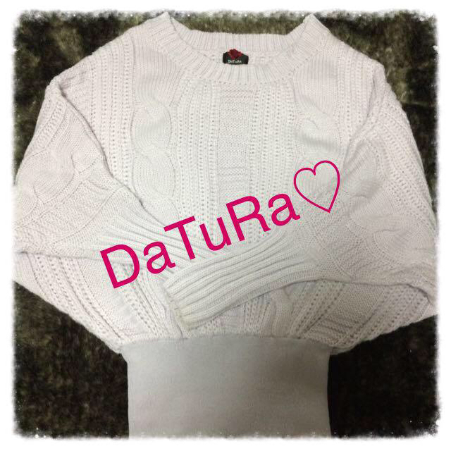 DaTuRa(ダチュラ)のDaTuRaダーリンニットワンピ♡ レディースのワンピース(ミニワンピース)の商品写真