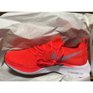 ナイキ(NIKE)の25.0cm NIKE ZOOM VAPORFLY 4% FLYKNIT(スニーカー)