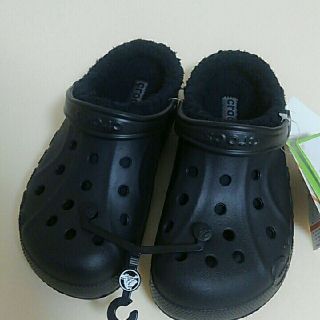 クロックス(crocs)の秋冬シーズン　★クロックバヤ　ブラック(スリッポン/モカシン)