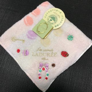 ラデュレ(LADUREE)のラデュレ タオルハンカチ(ハンカチ)