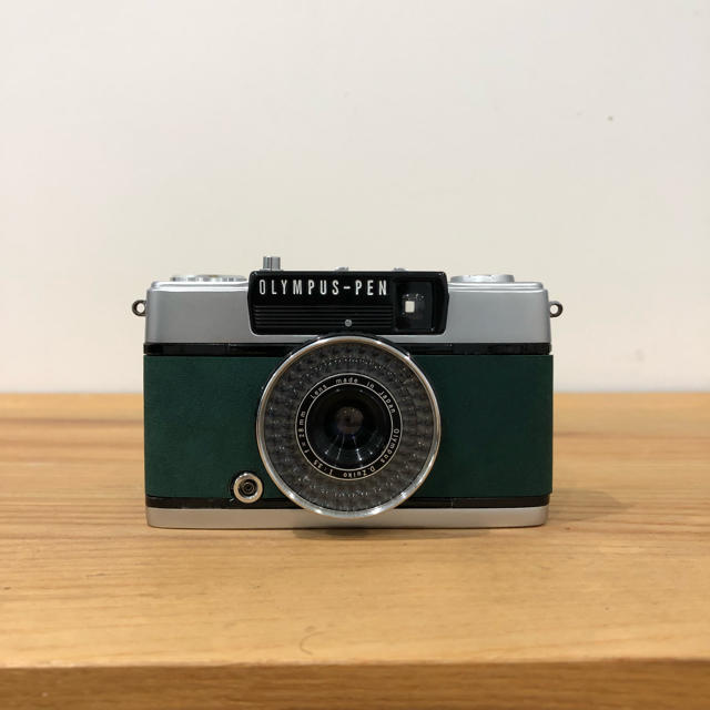 【整備済・完動品】 OLYMPUS PEN EE-3 深緑