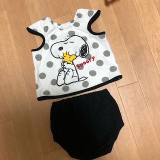 スヌーピー(SNOOPY)のスヌーピー 水遊びベストとブルマセット✩︎(水着)