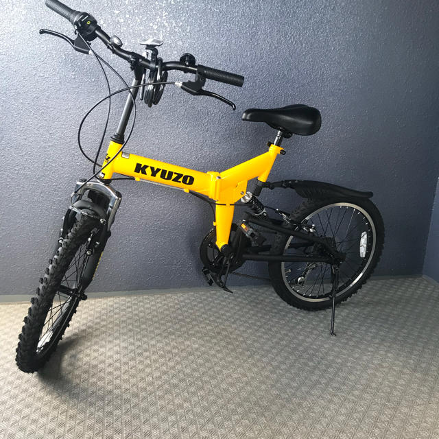 最新作 KUZO 折りたたみ自転車 20インチ 自転車本体