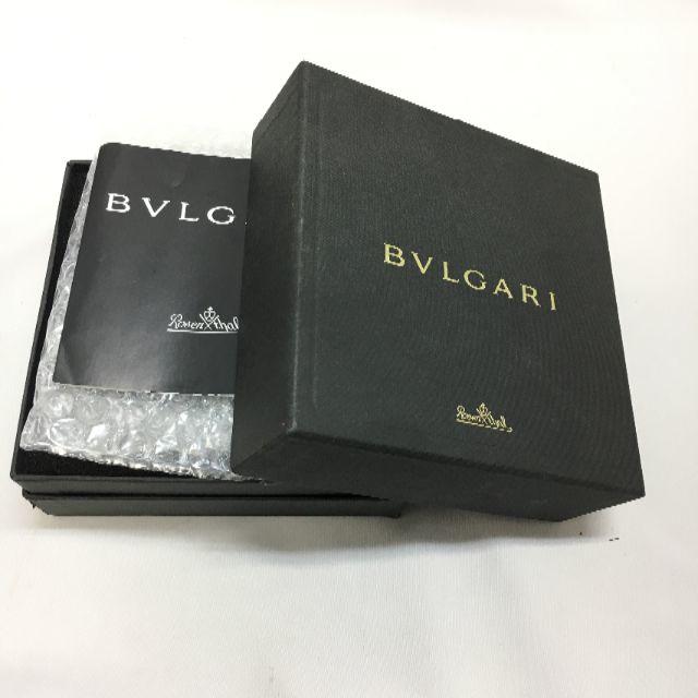 BVLGARI(ブルガリ)の新品！！ ブルガリ アッシュトレイ 灰皿 オブジェ　　クリスタルガラス インテリア/住まい/日用品のインテリア小物(灰皿)の商品写真