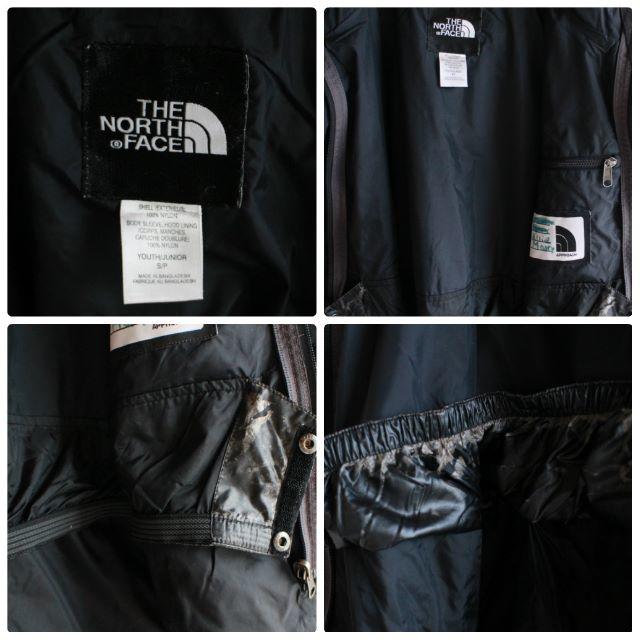 THE NORTH FACE(ザノースフェイス)のUS ノースフィス black スノーボード ジャケット キッズ キッズ/ベビー/マタニティのキッズ服男の子用(90cm~)(ジャケット/上着)の商品写真