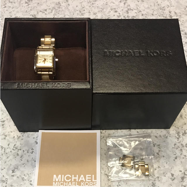 Michael Kors(マイケルコース)のマイケルコース  腕時計 イエローゴールド レディースのファッション小物(腕時計)の商品写真