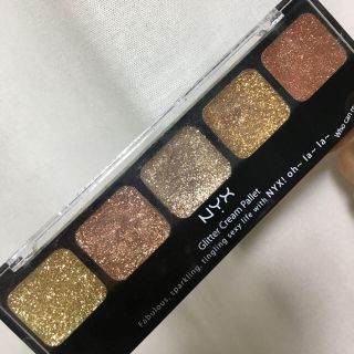 エヌワイエックス(NYX)のNYX グリッタークリームパレット(アイシャドウ)