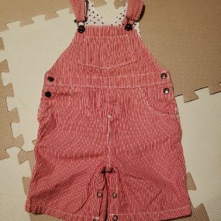 プチバトー(PETIT BATEAU)のMii様専用【美品】プチバトー オーバーオール 24m/86㎝(パンツ)