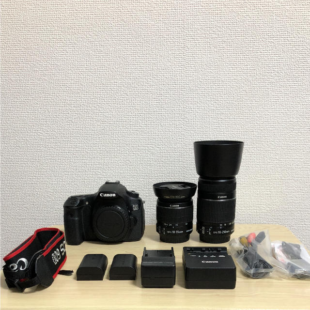 ◎◎ Canon EOS 60D ダブルズームキット と おまけスマホ/家電/カメラ