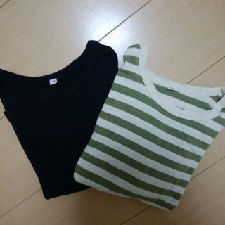 ムジルシリョウヒン(MUJI (無印良品))の2点セット 無印良品 カットソー 長袖 120(Tシャツ/カットソー)