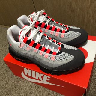 ナイキ(NIKE)のAir Max 95 OG Solar Red 27.5(スニーカー)