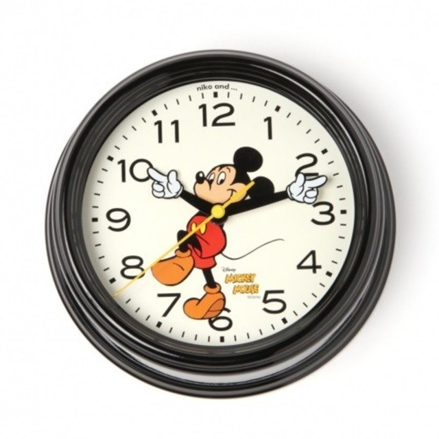 niko and - ♥新品♥Niko and…×Disney♥ミッキー 壁掛け時計 niko and - ♥新品♥Niko and…×Disney♥ミッキー 壁掛け時計