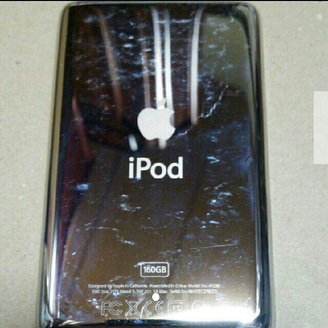第6.5世代 iPod Classic 160GB MC293J/A シルバー 第6.5世代 iPod Classic 160GB MC293J/A シルバー