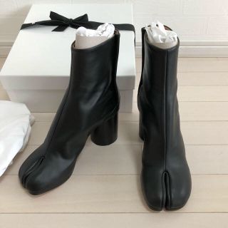 マルタンマルジェラ(Maison Martin Margiela)の【yuca様専用】36.5 メゾンマルジェラ tabi カーフスキン ブーツ(ブーツ)