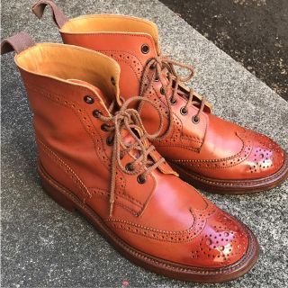 トリッカーズ(Trickers)の【革質・状態良好】トリッカーズ Tricker's カントリーブーツ(ローファー/革靴)