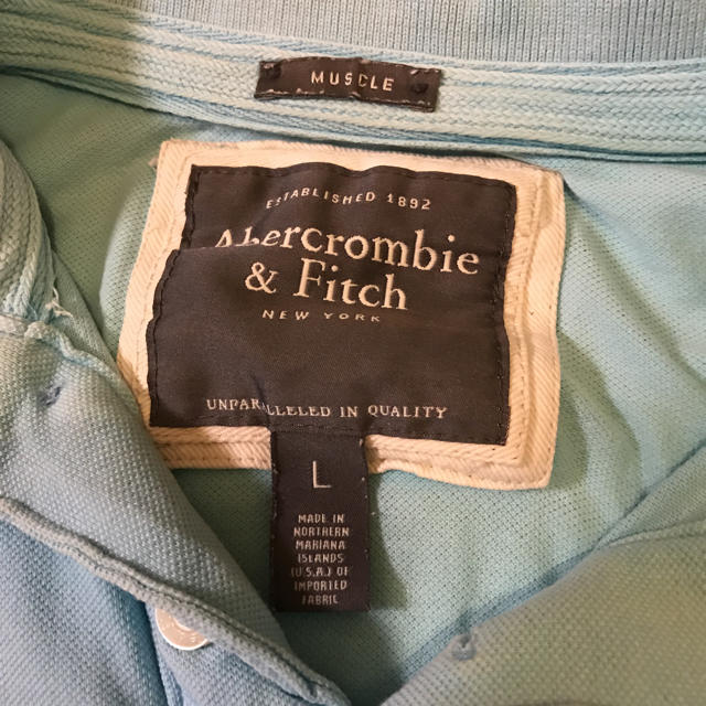 Abercrombie&Fitch(アバクロンビーアンドフィッチ)の☆アバクロンビー&フィッチ  メンズポロシャツ☆ メンズのトップス(ポロシャツ)の商品写真