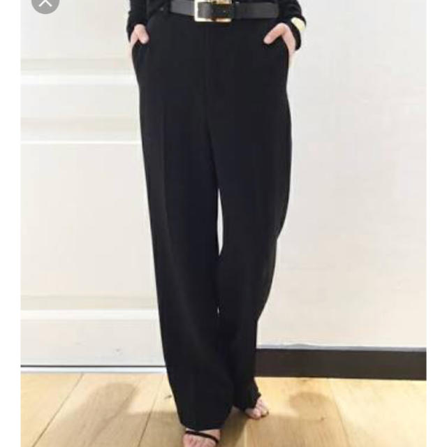 専用♡ドゥーズィエムクラス トリアセジョーゼット ハイウエストパンツ 34