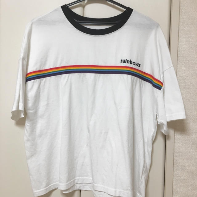 SPINNS(スピンズ)のスピンズ rainbowTシャツ レディースのトップス(Tシャツ(半袖/袖なし))の商品写真