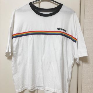 スピンズ(SPINNS)のスピンズ rainbowTシャツ(Tシャツ(半袖/袖なし))