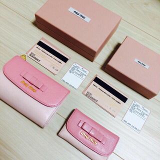 ミュウミュウ(miumiu)のミュウミュウ♡財布のみ(財布)