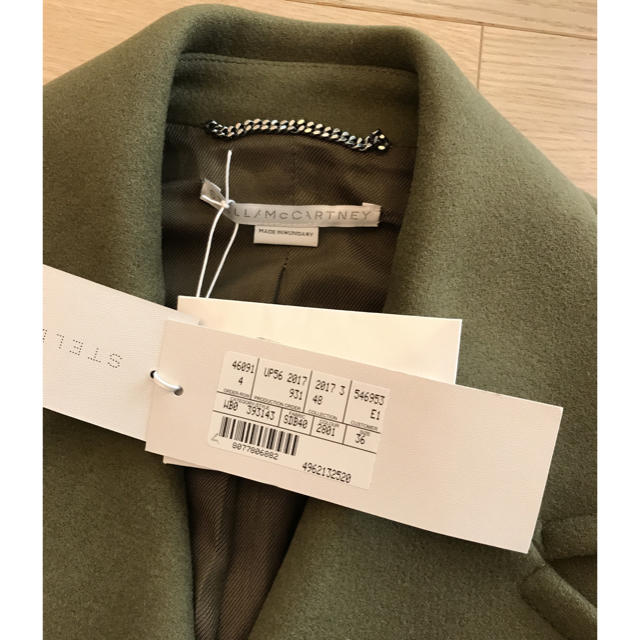 Stella McCartney(ステラマッカートニー)のあんこ様専用！ステラマッカートニー ダブルブレスト コート 36 レディースのジャケット/アウター(ピーコート)の商品写真