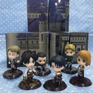 BANPRESTO - ちびきゅんキャラ 進撃の巨人 調査兵団特別作戦班 ...