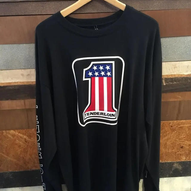 新品 テンダーロイン TEE L/S NO1 ロンT 長袖 Tシャツ ブラック