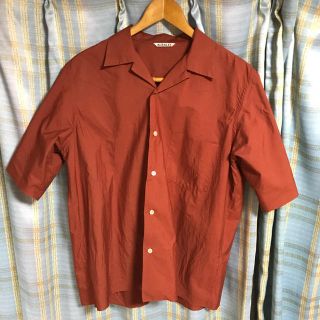 コモリ(COMOLI)のAURALEE 18SS オープンカラーシャツ(シャツ)