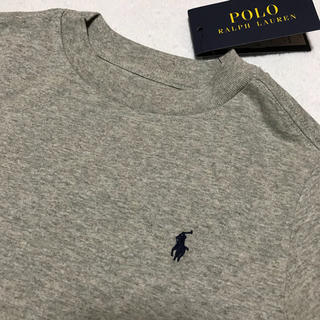 ポロラルフローレン(POLO RALPH LAUREN)の新品✨ロングスリーブ Tシャツ / グレー 5(115)(Tシャツ/カットソー)
