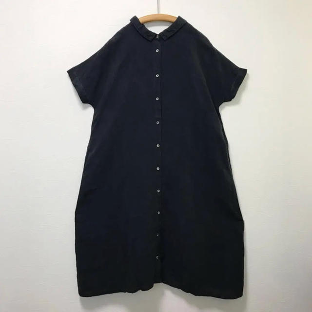 nest Robe(ネストローブ)のネストローブ（nest robe）リネン2wayシャツワンピース レディースのワンピース(ロングワンピース/マキシワンピース)の商品写真