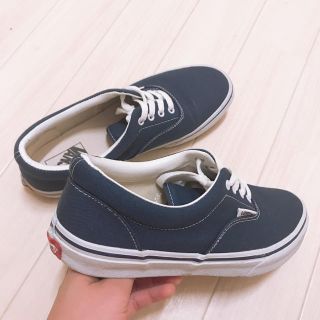 ヴァンズ(VANS)のVANS ネイビー スニーカー(スニーカー)