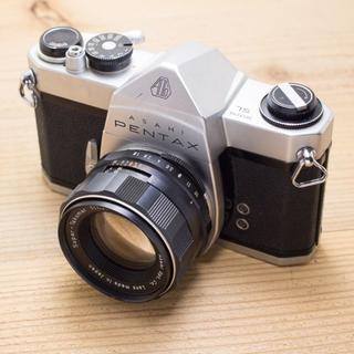 ペンタックス(PENTAX)の機械式フィルムカメラSL super takumar 55mm f1.8 370(フィルムカメラ)